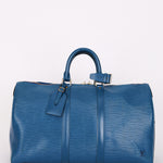 Louis Vuitton Epi Keepall 45 Blue