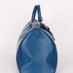 Louis Vuitton Epi Keepall 45 Blue