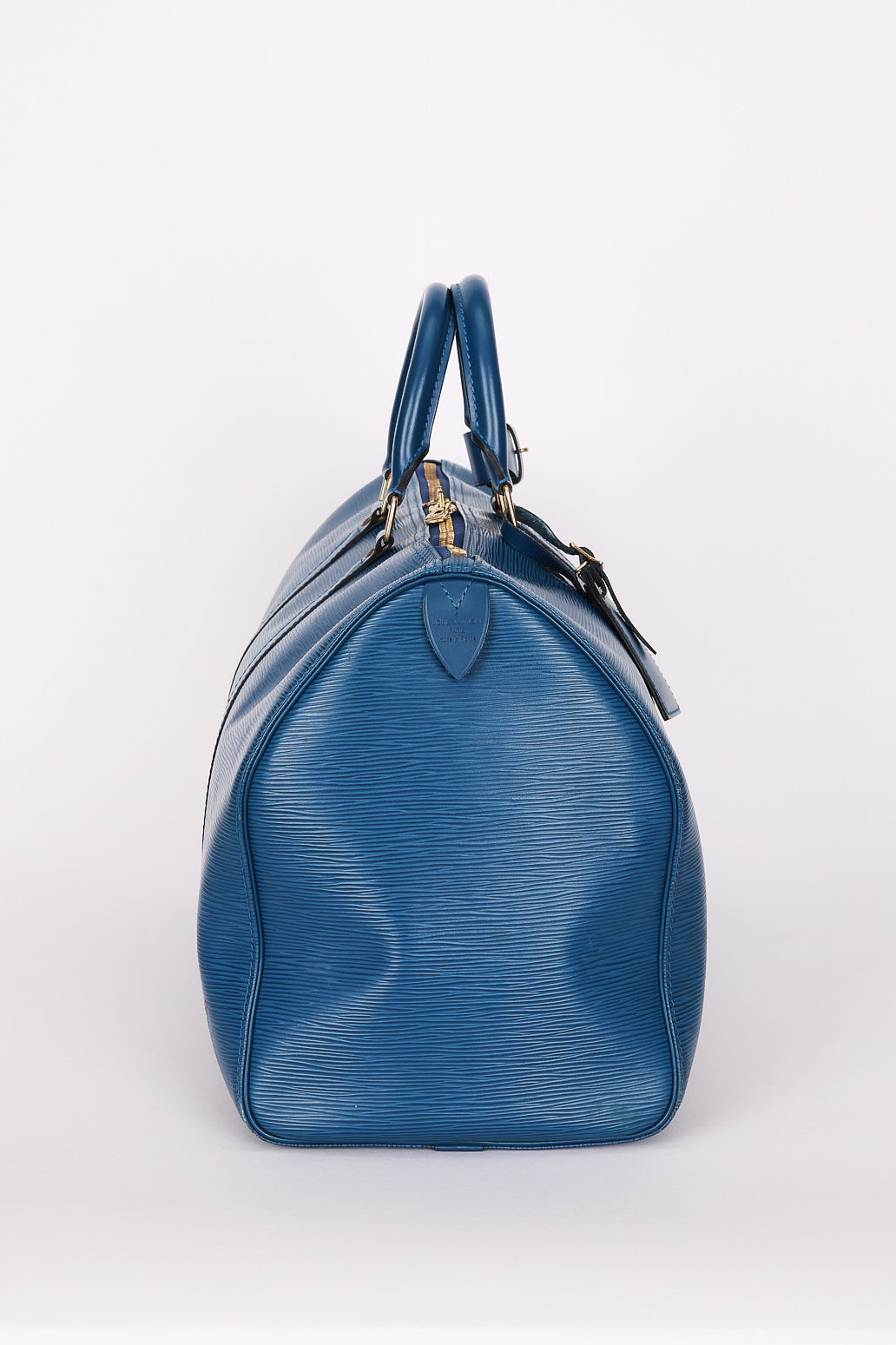 Louis Vuitton Epi Keepall 45 Blue