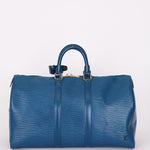 Louis Vuitton Epi Keepall 45 Blue