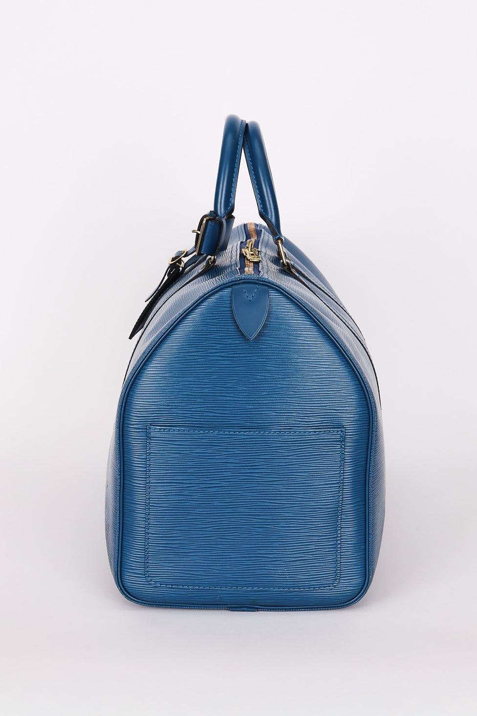 Louis Vuitton Epi Keepall 45 Blue