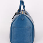 Louis Vuitton Epi Keepall 45 Blue