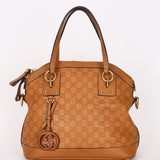 Gucci Medium Guccissima Charm Dome Satchel
