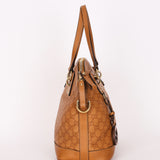 Gucci Medium Guccissima Charm Dome Satchel