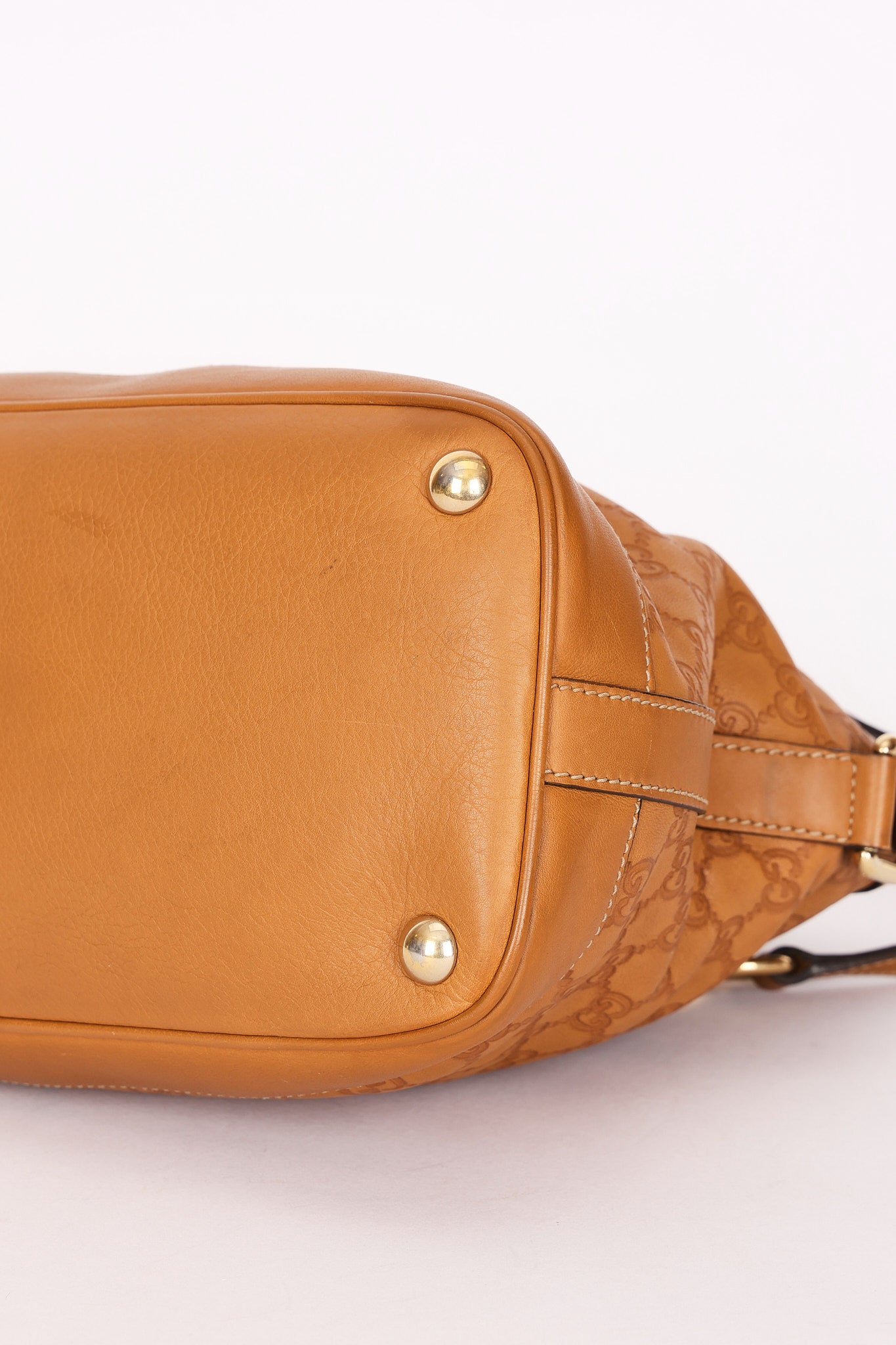 Gucci Medium Guccissima Charm Dome Satchel