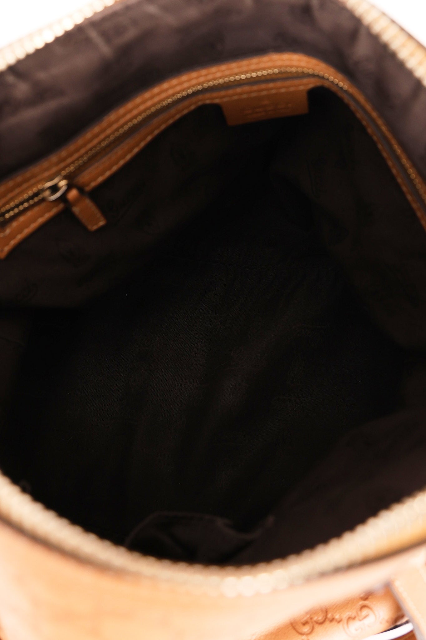 Gucci Medium Guccissima Charm Dome Satchel