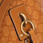 Gucci Medium Guccissima Charm Dome Satchel