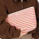 Chanel Striped Tweed Pouch CGHW
