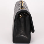 Chanel Small Diana Flap Black Lambskin 24K GP
