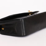 Chanel Small Diana Flap Black Lambskin 24K GP