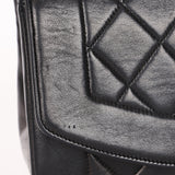 Chanel Small Diana Flap Black Lambskin 24K GP