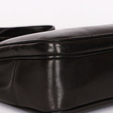 Chanel Turnlock Front Pocket Shoulder Bag Black Lambskin 24K GP