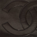 Chanel Turnlock Front Pocket Shoulder Bag Black Lambskin 24K GP