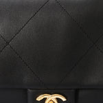 Chanel Maxi CC Hobo Black Calfskin 2025 AGHW