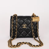 Chanel Mini Wallet on Chain Black Caviar GHW
