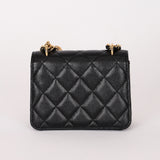 Chanel Mini Wallet on Chain Black Caviar GHW