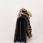 Chanel Mini Wallet on Chain Black Caviar GHW