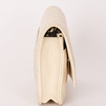 Chanel Wallet on Chain White Iridescent Calfskin RHW