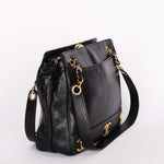 Chanel Triple CC Tote Black Lambskin 24K GP