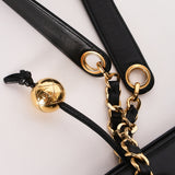 Chanel Triple CC Tote Black Lambskin 24K GP