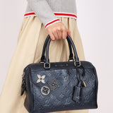 Louis Vuitton Monogram Empreinte Speedy Bandouliere 25 with Pins 2017