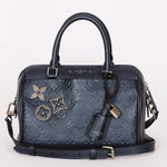 Louis Vuitton Monogram Empreinte Speedy Bandouliere 25 with Pins 2017
