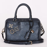 Louis Vuitton Monogram Empreinte Speedy Bandouliere 25 with Pins 2017