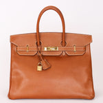 Hermès Birkin 35 Gold (leather) GHW