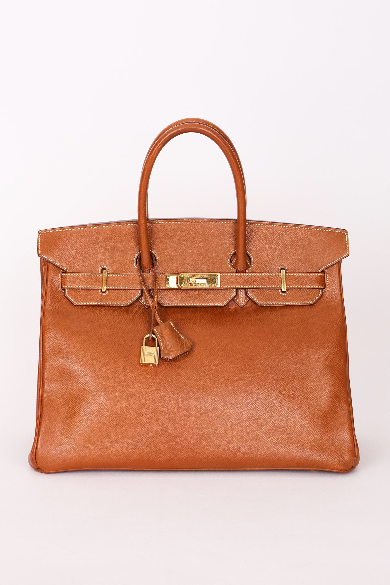 Hermès Birkin 35 Gold (leather) GHW