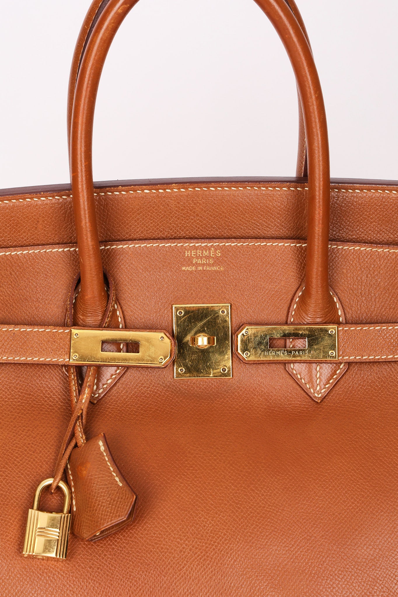 Hermès Birkin 35 Gold (leather) GHW