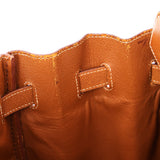 Hermès Birkin 35 Gold (leather) GHW