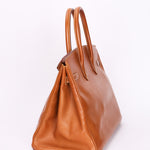Hermès Birkin 35 Gold Courchevel Retourne 1996 GHW