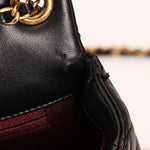 Rare Chanel "Meat Package" Mini Rectangle Black Lambskin AGHW