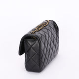 Ultra-Rare Chanel "Meat Package" Rectangular Black Lambskin 2014 AGHW