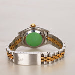 Rolex Datejust 26mm 6917 Champagne Diamond Dial Fluted Bezel Two Tone Yellow Gold Jubilee Bracelet