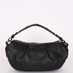 Chanel Small Outdoor Ligne Shoulder Bag Black Caviar RHW