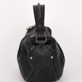 Chanel Small Outdoor Ligne Shoulder Bag Black Caviar RHW