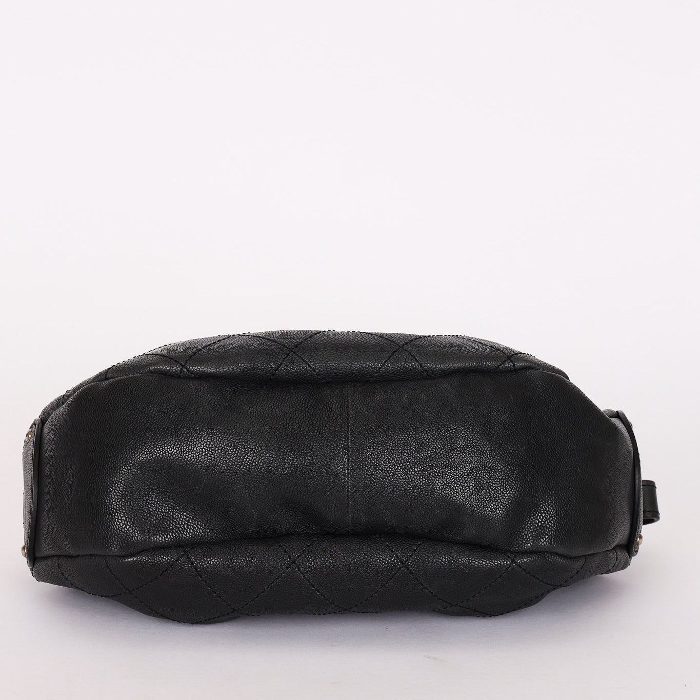 Chanel Small Outdoor Ligne Shoulder Bag Black Caviar RHW