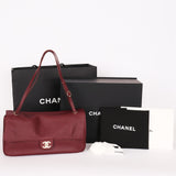 Chanel Small Souplissimo Maxi Single Flap Bordeaux Calfskin 2026