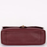 Chanel Small Souplissimo Maxi Single Flap Bordeux Calfskin