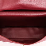 Chanel Small Souplissimo Maxi Single Flap Bordeaux Calfskin 2026