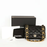 Chanel Large Funky Town Single Flap Black Calfskin AGHW