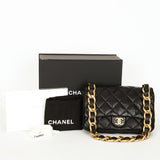 Chanel Large Funky Town Single Flap Black Calfskin AGHW