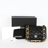 Chanel Large Funky Town Single Flap Black Calfskin 2022 AGHW
