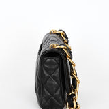 Chanel Large Funky Town Single Flap Black Calfskin 2022 AGHW