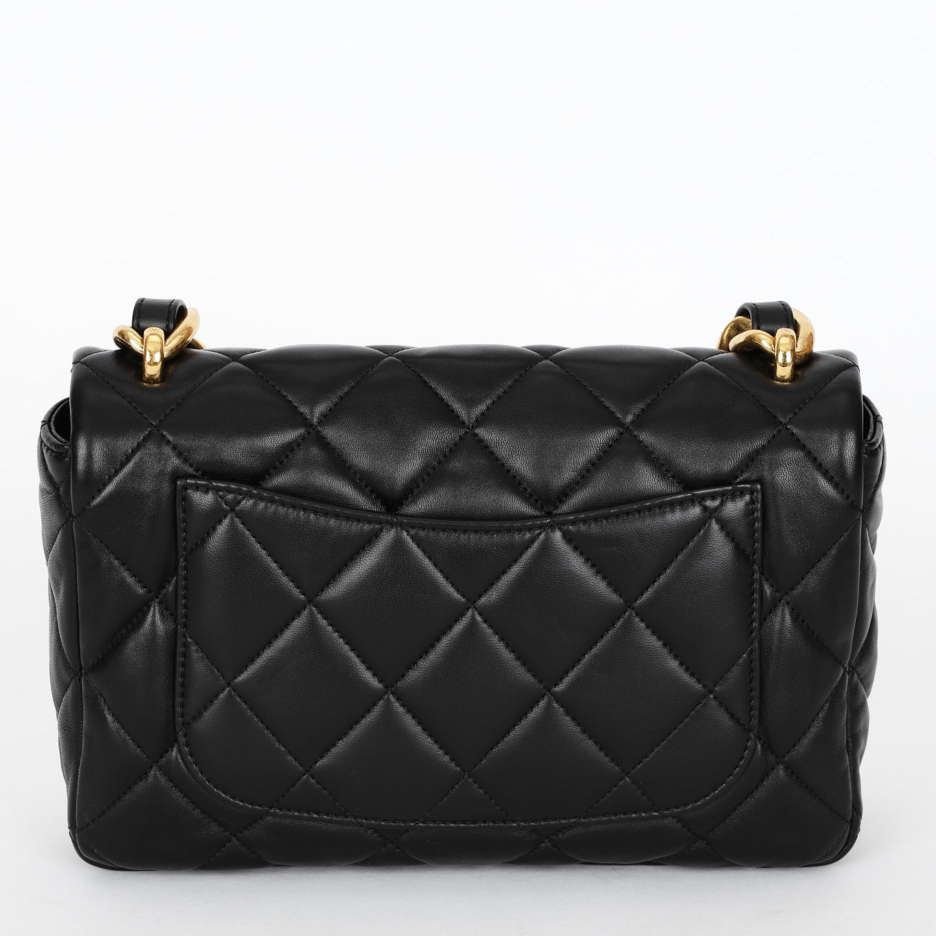 Chanel Large Funky Town Single Flap Black Calfskin 2022 AGHW