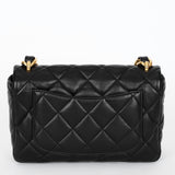 Chanel Large Funky Town Single Flap Black Calfskin 2022 AGHW