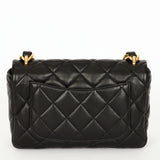 Chanel Large Funky Town Single Flap Black Calfskin AGHW