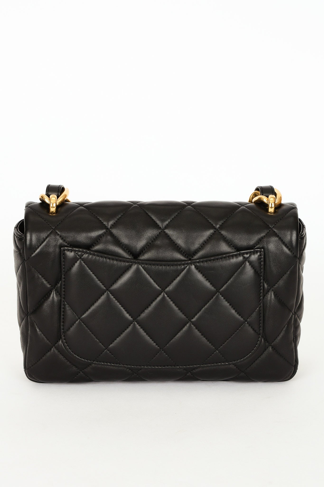 Chanel Large Funky Town Single Flap Black Calfskin AGHW