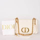 Christian Dior Medium Caro Bag White
